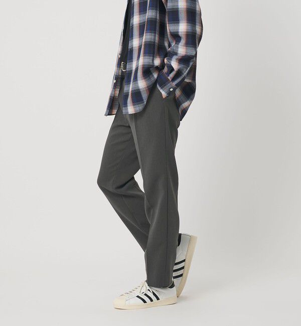 BEAUTY&YOUTH UNITED ARROWS「ソフト ダブルクロス イージー スラックス NO.5」|チノ|