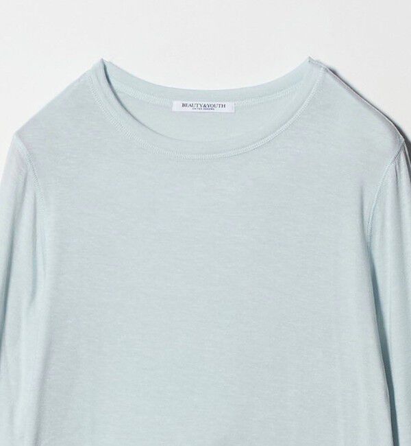 BEAUTY&YOUTH UNITED ARROWS「セルロースブレンド クルーネックカットソー」|Tシャツ・カットソー|
