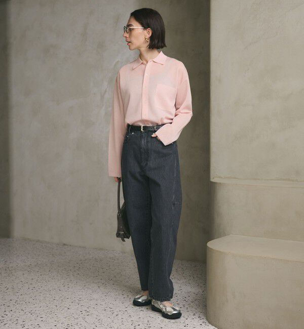 BEAUTY&YOUTH UNITED ARROWS「【WEB限定】カーブ デニムパンツ」|デニム|