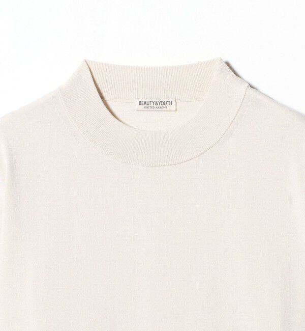 BEAUTY&YOUTH UNITED ARROWS「デオドラント ジャケットネック ニット 抗菌防臭 ウォッシャブル」|ニット・セーター|