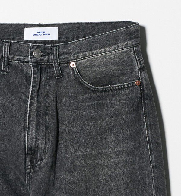 NICE WEATHER「＜NICE WEATHER＞5P レギュラーデニムパンツ」|チノ|