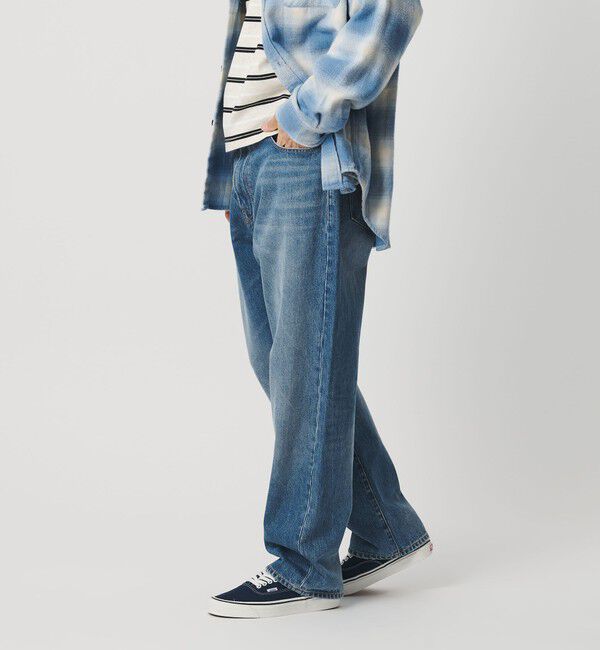 NICE WEATHER「＜NICE WEATHER＞5P レギュラーデニムパンツ」|チノ|