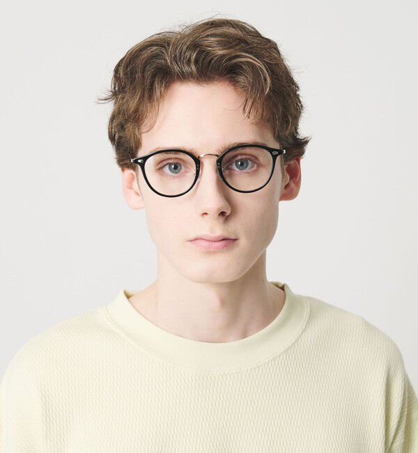 BEAUTY&YOUTH UNITED ARROWS「【別注】＜KANEKO OPTICAL（金子眼鏡）＞Logan ローガン アイウェア」|メガネ|BLACK