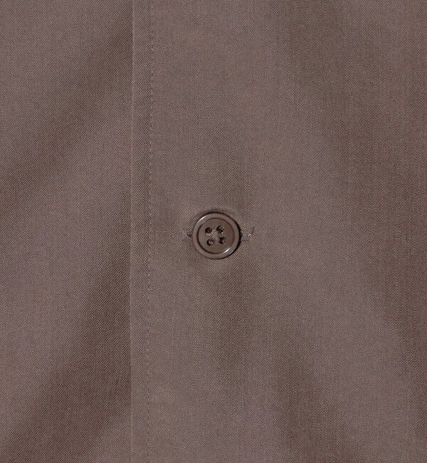 BEAUTY&YOUTH UNITED ARROWS「ドレーピー ディープ オープンカラー シャツ GRANDE型」|シャツ・ブラウス|