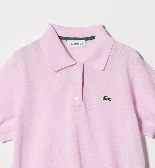 BEAUTY&YOUTH UNITED ARROWS「＜LACOSTE＞ラメニット ポロシャツ」|ポロシャツ|