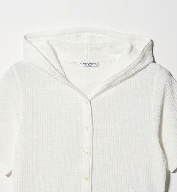 BEAUTY&YOUTH UNITED ARROWS「ボーダー＆ソリッド フード カーディガン」|カーディガン|