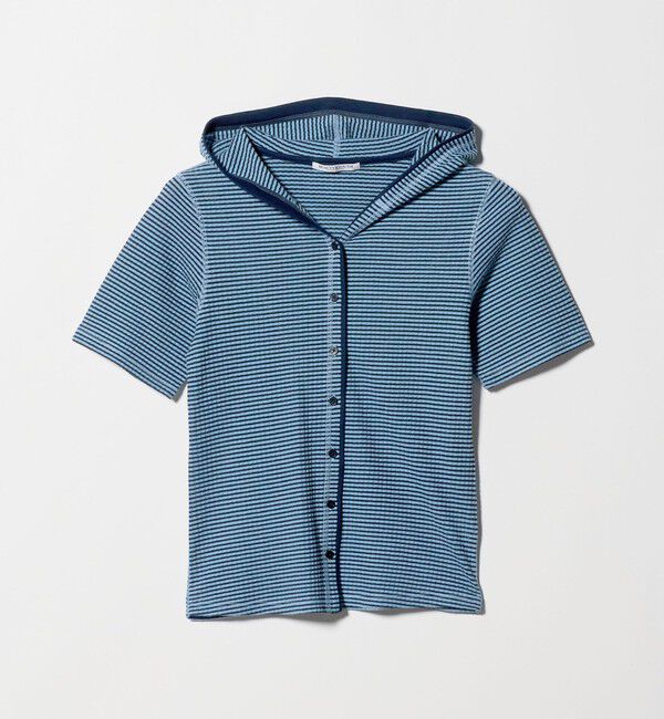 BEAUTY&YOUTH UNITED ARROWS「ボーダー＆ソリッド フード カーディガン」|カーディガン|COBALT