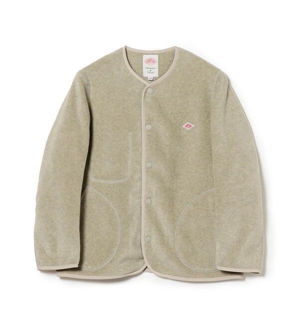 Ray BEAMS 「DANTON / FLEECE COLLARLESS JACKET」|ブルゾン・スタジャン|