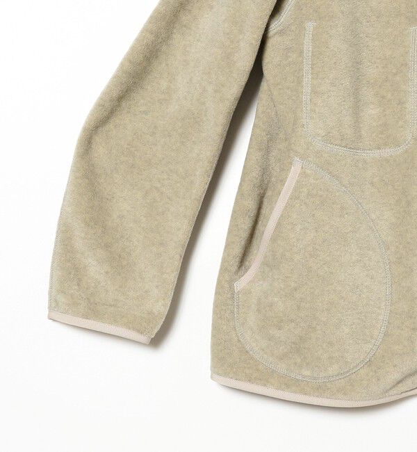 Ray BEAMS 「DANTON / FLEECE COLLARLESS JACKET」|ブルゾン・スタジャン|