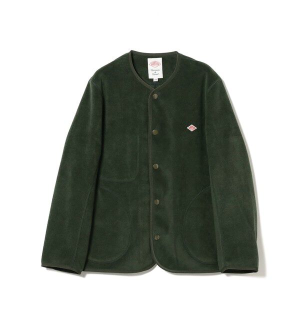 Ray BEAMS 「DANTON / FLEECE COLLARLESS JACKET」|ブルゾン・スタジャン|