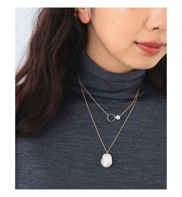 Demi-Luxe BEAMS 「jour couture &times; Demi-Luxe BEAMS / 別注 mirror ネックレス」|その他|