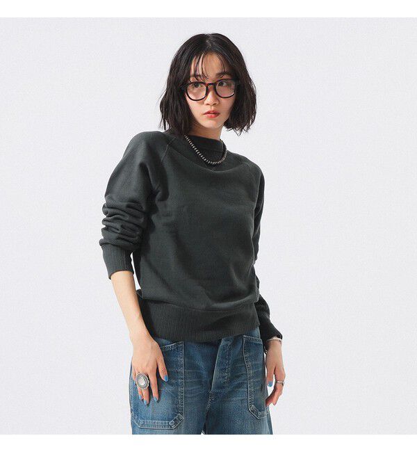 BEAMSBOY「ブロード リブ クルーネック スウェット」|スウェット・ジャージ|