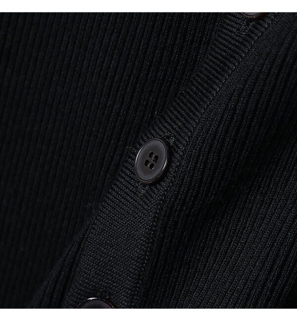 Demi-Luxe BEAMS 「AURALEE / GIZA HIGH GAUGE RIB KNIT SHORT CARDIGAN」|ニット・セーター|