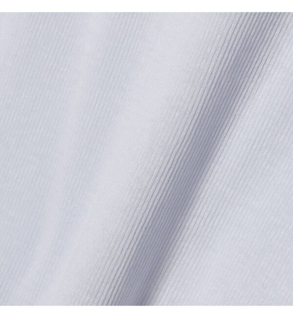 Ray BEAMS 「テレコ リブ クルーネック トップス」|Tシャツ・カットソー|