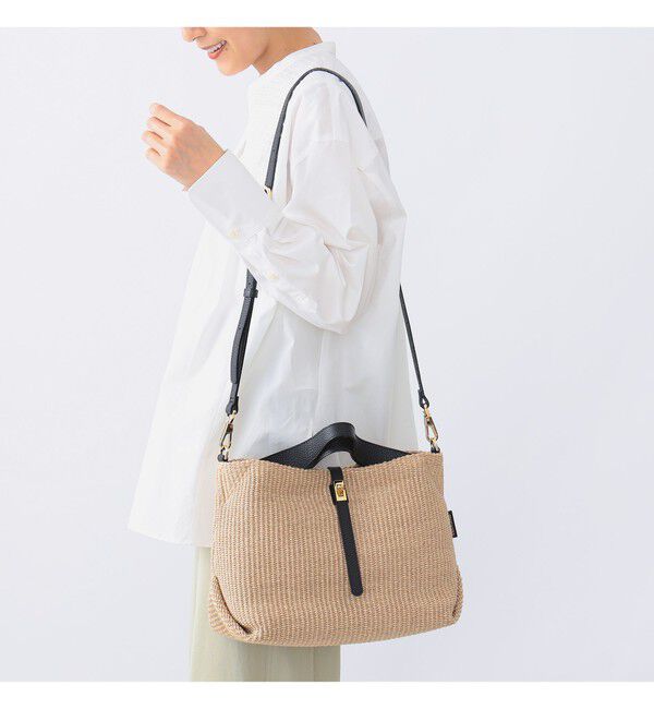 Demi-Luxe BEAMS 「VIOLAd&rsquo;ORO / SANDRO ラフィア 2WAY トートバッグ」|トートバッグ|