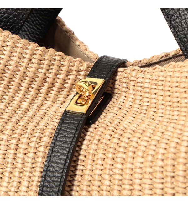 Demi-Luxe BEAMS 「VIOLAd&rsquo;ORO / SANDRO ラフィア 2WAY トートバッグ」|トートバッグ|