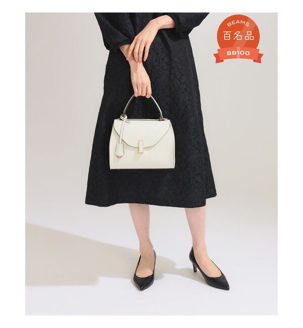 Demi-Luxe BEAMS 「【別注】GIANNI NOTARO / フラップ ハンドバッグ」|トートバッグ|別注PANNA