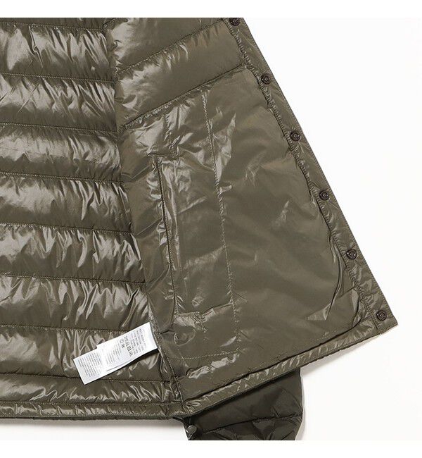 Ray BEAMS 「DANTON / インナー ダウン クルーネック ジャケット 25FW」|ブルゾン・スタジャン|