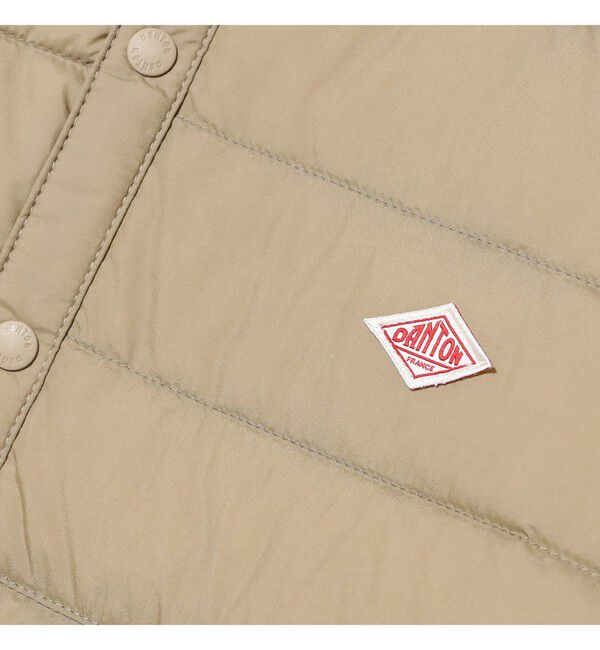 Ray BEAMS 「DANTON / インナー ダウン クルーネック ジャケット 25FW」|ブルゾン・スタジャン|