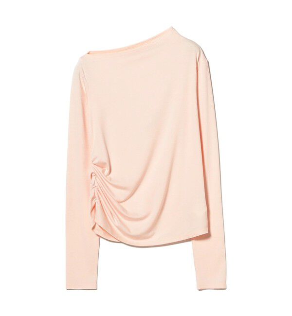 Ray BEAMS 「アシメ ネック ドレープ」|Tシャツ・カットソー|