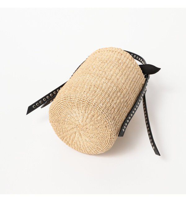 Demi-Luxe BEAMS 「VIOLAd&rsquo;ORO / アバカ スタッズ バケツ トートバッグ」|トートバッグ|