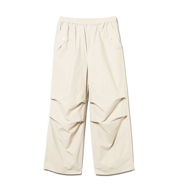 Ray BEAMS 「ニータック パラシュート パンツ」|チノ|