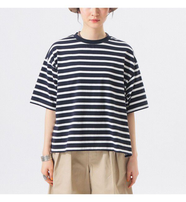 BEAMSBOY「ボーダー ビッグ ショートスリーブ」|Tシャツ・カットソー|