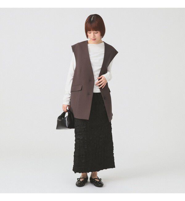 Ray BEAMS 「ストレッチ ジャカード タイト スカート」|スカート|