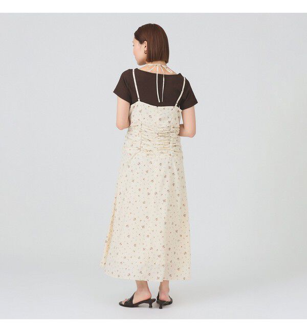 Ray BEAMS 「フラワー プリント キャミワンピース」|ワンピース|