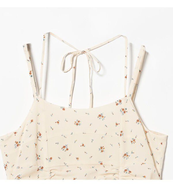 Ray BEAMS 「フラワー プリント キャミワンピース」|ワンピース|