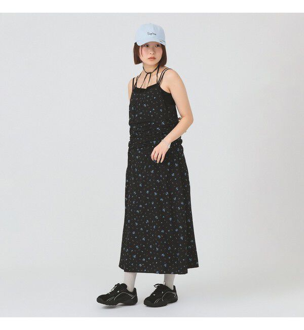 Ray BEAMS 「フラワー プリント キャミワンピース」|ワンピース|