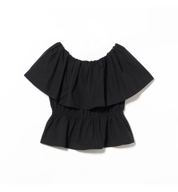 Ray BEAMS 「ケープ カラー オフショルダー ブラウス」|シャツ・ブラウス|