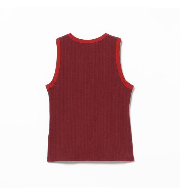 Ray BEAMS 「リブ リンガー タンクトップ」|Tシャツ・カットソー|