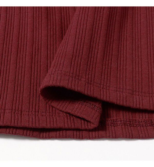 Ray BEAMS 「リブ リンガー タンクトップ」|Tシャツ・カットソー|