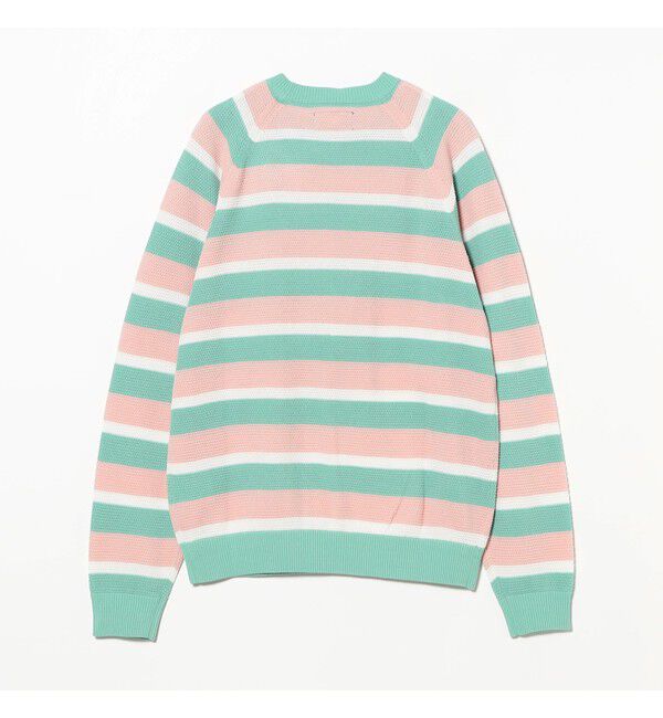 BEAMS PLUS「Crew Light Multi Stripe」|ニット・セーター|