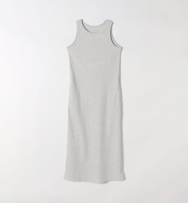 SHIPS any「SHIPS any:〈洗濯機可能〉ワッフル タンク ロング ワンピース」|ワンピース|