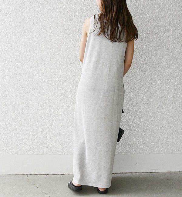 SHIPS any「SHIPS any:〈洗濯機可能〉ワッフル タンク ロング ワンピース」|ワンピース|
