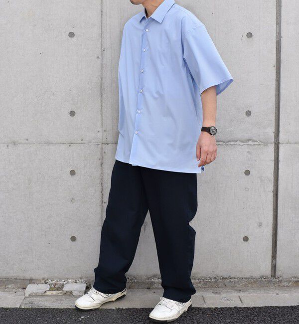 SHIPS any「SHIPS any: バンブー レーヨン ルーズ ハーフスリーブ シャツ ［BRIOS］◇」|シャツ・ブラウス|