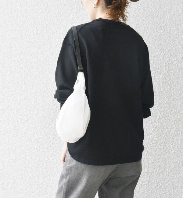 SHIPS any「【WEB限定】SHIPS any:〈手洗い可能〉スウェットライク ニット プルオーバー」|ニット・セーター|