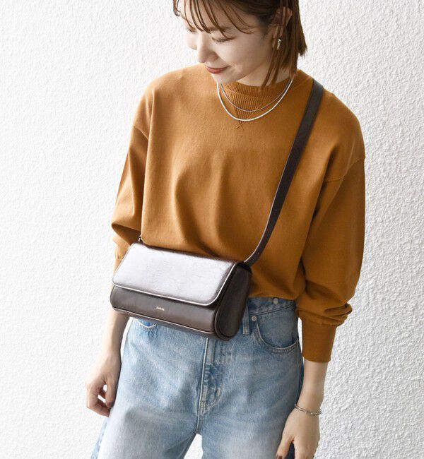 SHIPS any「【WEB限定】SHIPS any:〈手洗い可能〉スウェットライク ニット プルオーバー」|ニット・セーター|