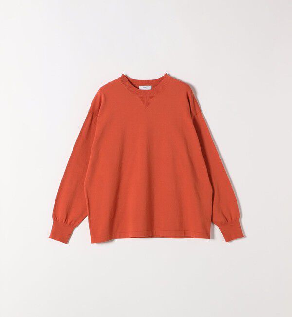 SHIPS any「【WEB限定】SHIPS any:〈手洗い可能〉スウェットライク ニット プルオーバー」|ニット・セーター|