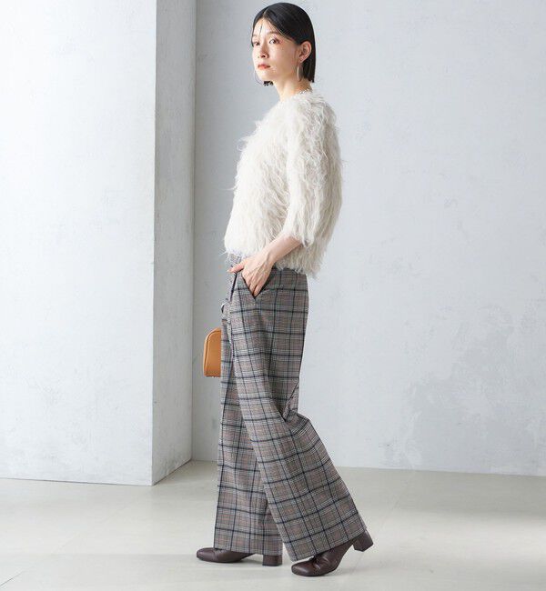 SHIPS for women「〈手洗い可能〉シャギー ファー プルオーバー」|ニット・セーター|