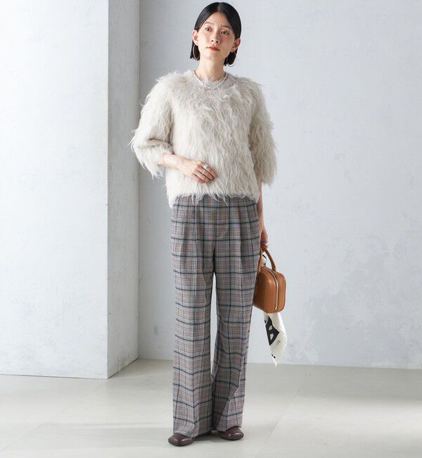 SHIPS for women「〈手洗い可能〉シャギー ファー プルオーバー」|ニット・セーター|