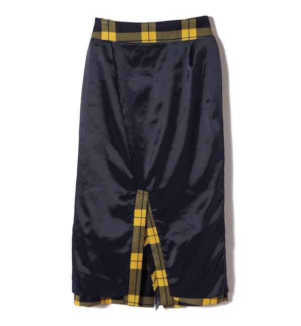 SHIPS for women「チェック フリンジ スカート」|スカート|