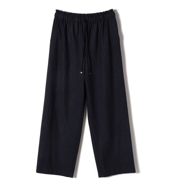 SHIPS for women「〈手洗い可能〉両面起毛 ドロスト パンツ（ネイビー）」|その他|