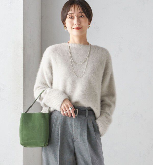 手洗い可能〉FOX クルーネック プルオーバー（SHIPS for women