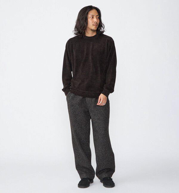 SHIPS「SHIPS:〈手洗い可能〉モール ダブルフェイス クルーネック プルオーバー」|プルオーバー|