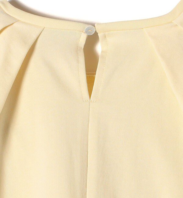 SHIPS for women「〈手洗い可能〉シアー コンビ タック プルオーバー」|Tシャツ・カットソー|