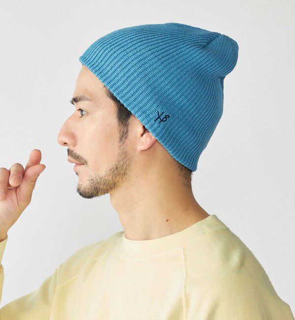 SHIPS「【WEB限定】SHIPS:〈抗菌/防臭〉2サイズ ワンポイント ロゴ ワッチ キャップ ビーニー」|ニット帽|