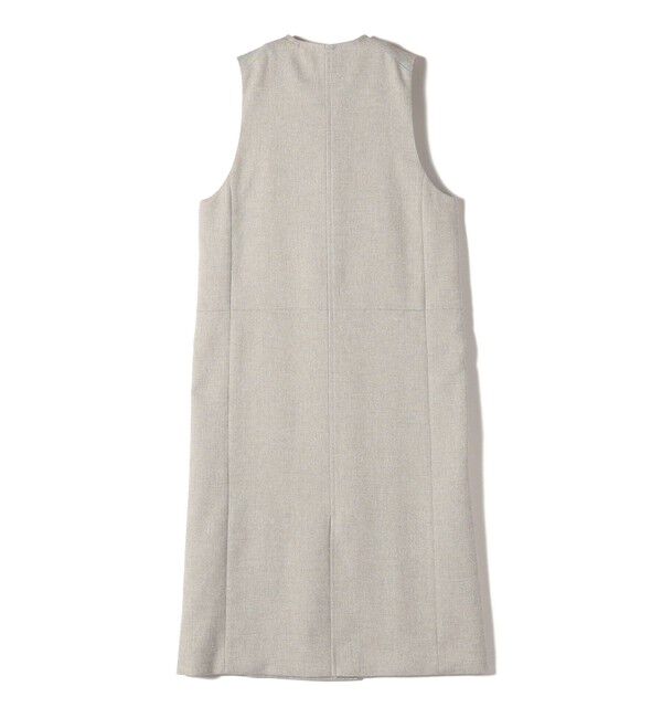 SHIPS for women「〈手洗い可能〉シャークスキン ジレ ワンピース」|ワンピース|
